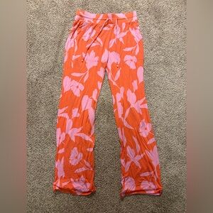Stars Above Orange and Pink Floral Bottoms